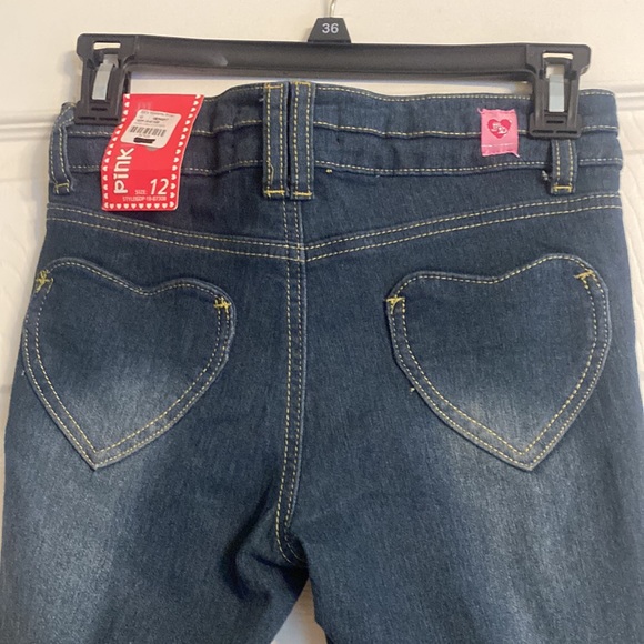 Pink latte, super soft and comfy denim jeans. 12 - Picture 5 of 13